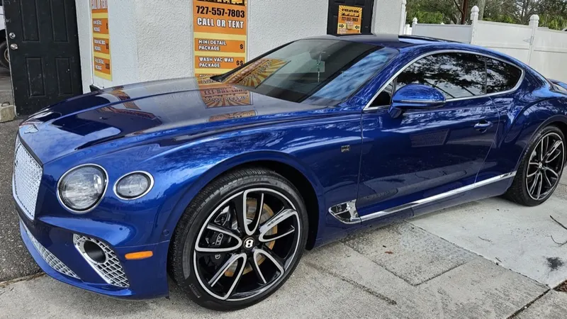 Bentley after full auto detail near Gulfport FL